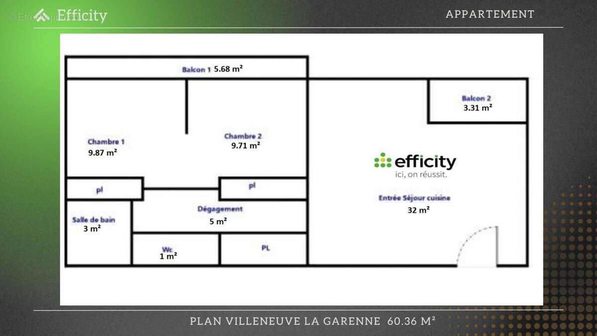 Appartement à VILLENEUVE-LA-GARENNE