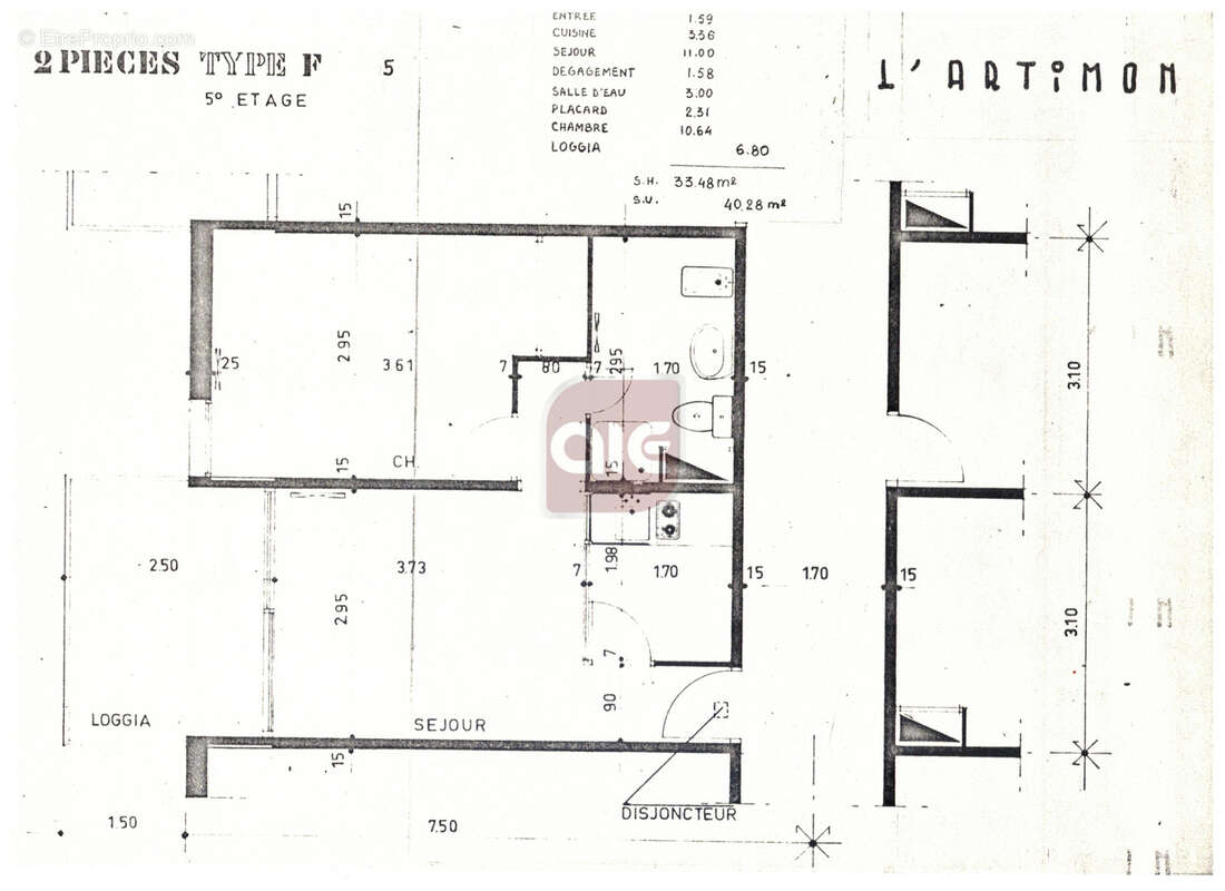 Appartement à MAUGUIO