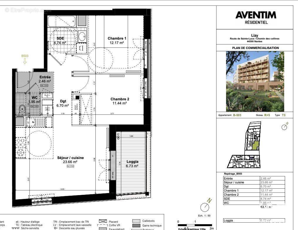 Photo 1 - Appartement à NANTES