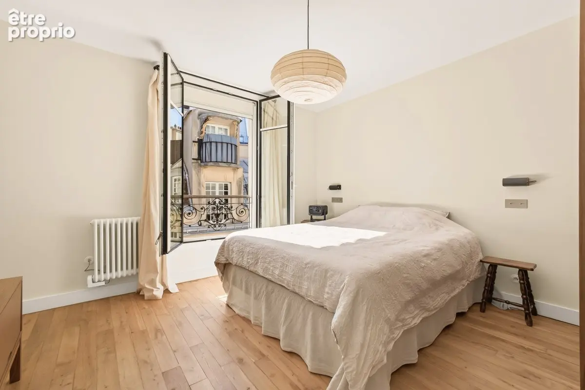 Paris 3 : somptueux appartement rénové de 2 pièces - photo 9