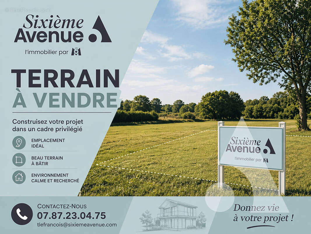 Terrain à GRANDFRESNOY