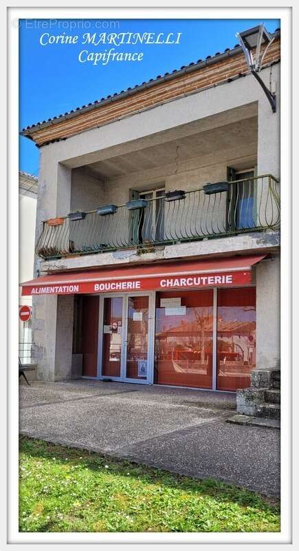A vendre, Astaffort, Centre village local commercial vide et Appartement - photo 3