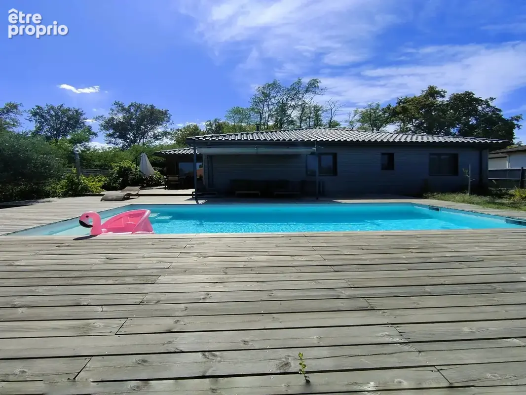 CABANAC, Maison récente en bois de 126 m² sur 1314 m² de terrain - photo 4