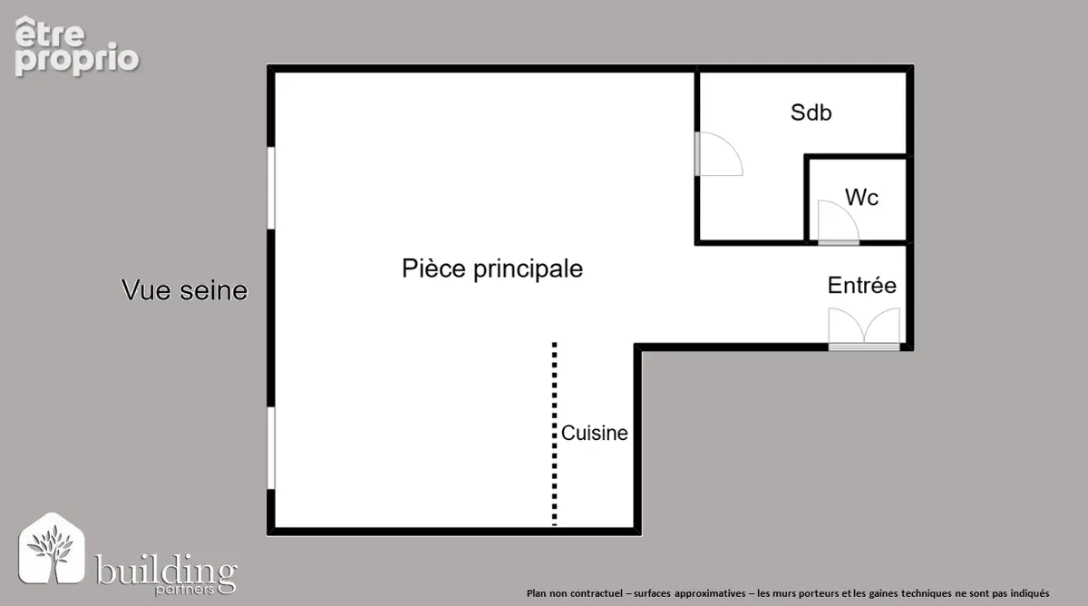 Île de la Jatte Neuilly-sur-Seine - Studio 51,65 m² - photo 3