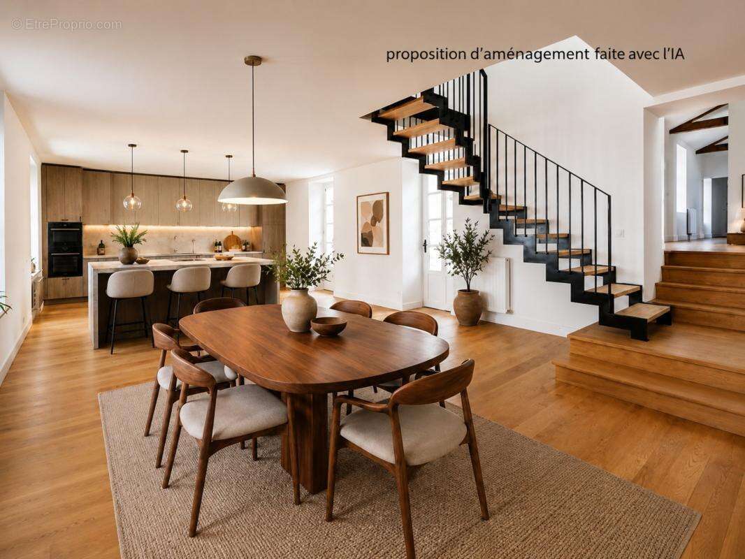 Maison de ville au pied des remparts  - 170m2 - plein centre - VANNES - photo 4