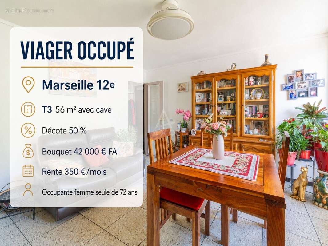 Appartement à MARSEILLE-12E