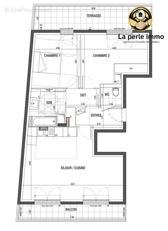 Appartement à SAINT-GERMAIN-EN-LAYE