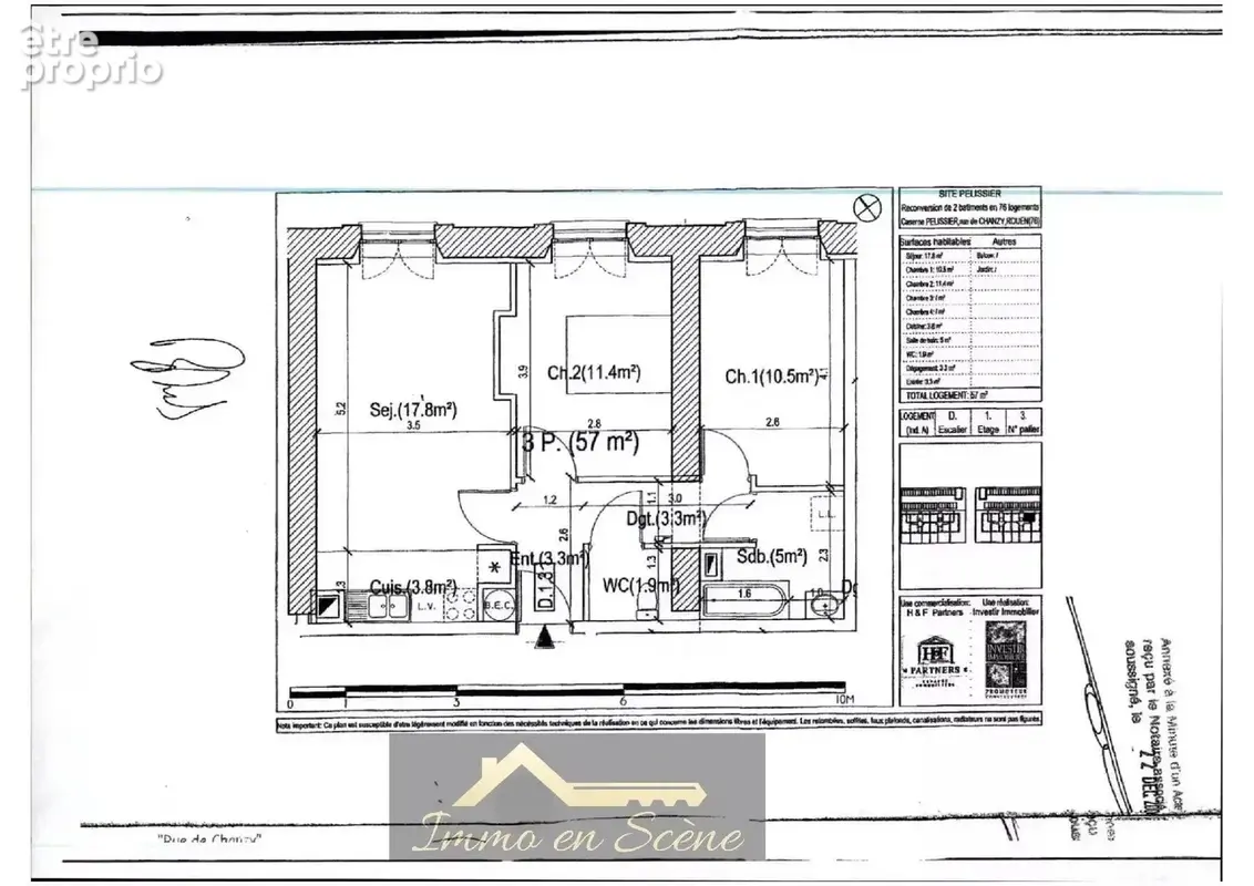 Appartement t3 jardin des plantes rouen - photo 9