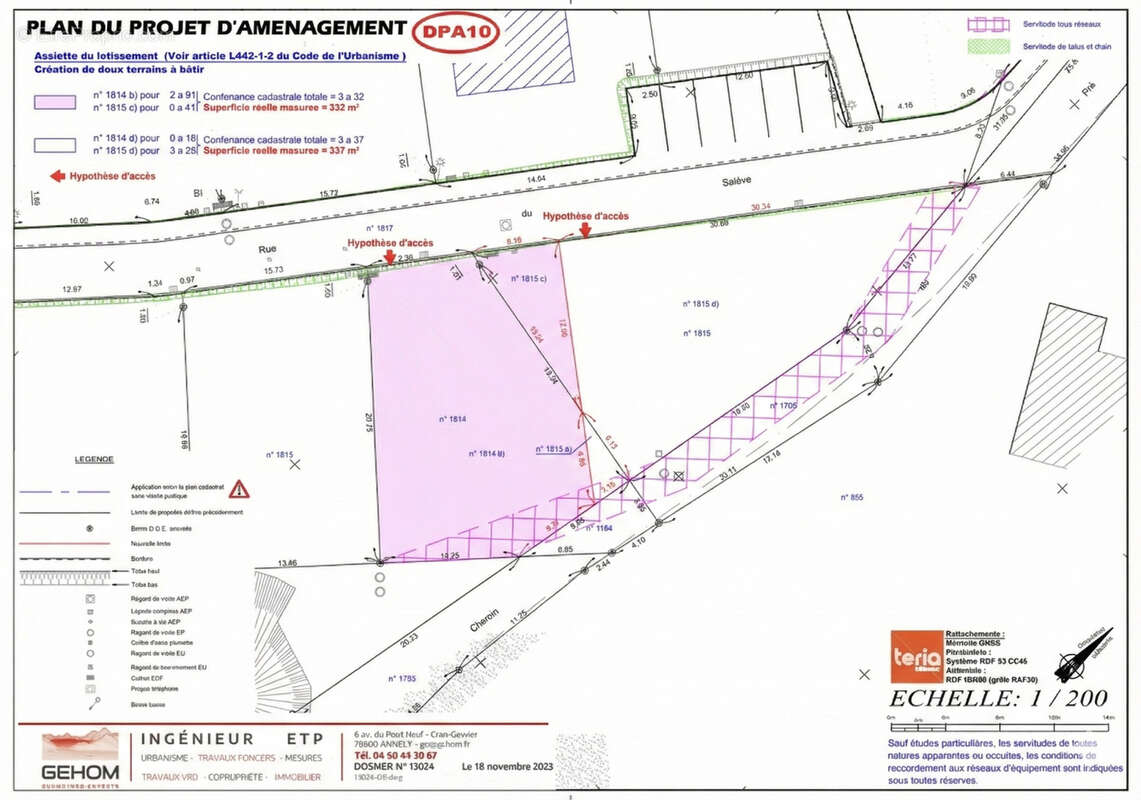 Terrain à COLLONGES