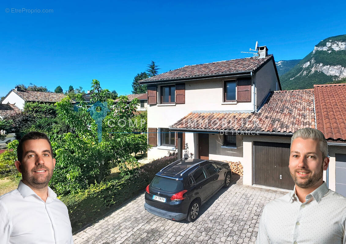 Maison mitoyenne a vendre - crolles 38920 -  gresivaudan - agence immobiliere - immobilier 38 - - photo 1