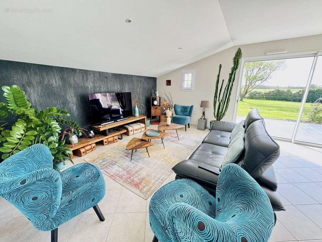 Salon - Maison à GRAND'LANDES