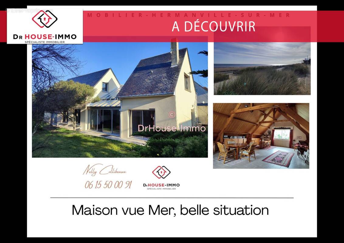 Maison à HERMANVILLE-SUR-MER