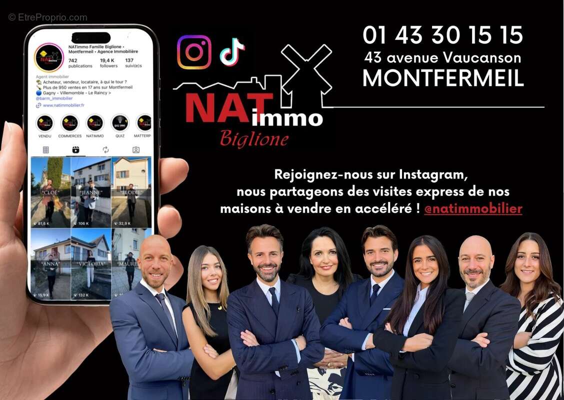 Maison à MONTFERMEIL