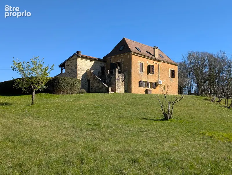 Maison ancienne de caractère, 3 chambres, grand séjour de 60 m², grangette, garage, vue campagne à Saint-Pompont, Périgord Noir - photo 17