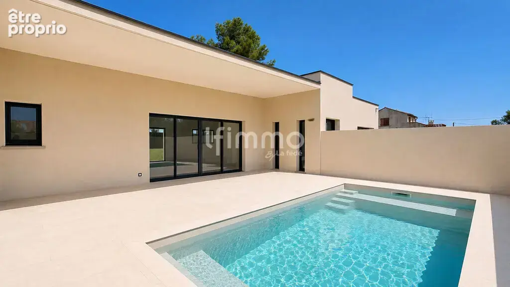 Maison neuve contemporaine 130 m² avec piscine proche Narbonne - photo 7