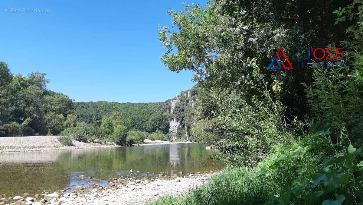 Rivière accessible à pied
