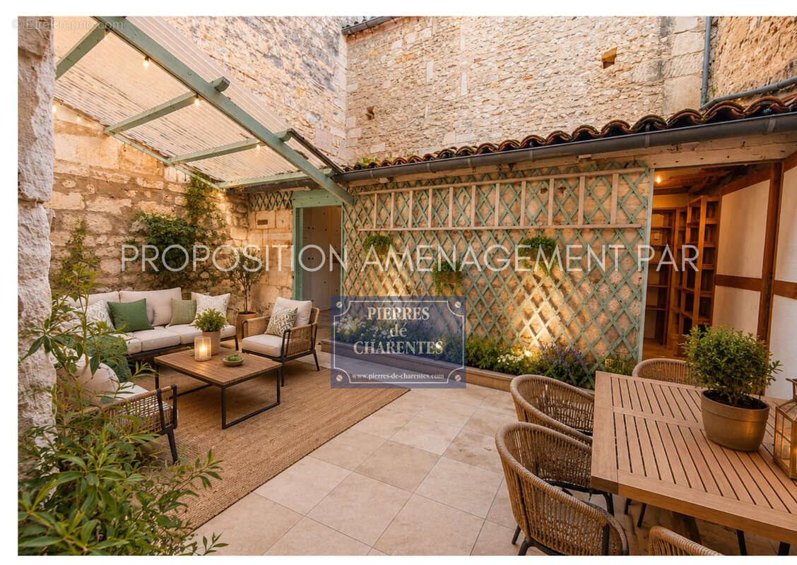 Maison à CHATEAUNEUF-SUR-CHARENTE