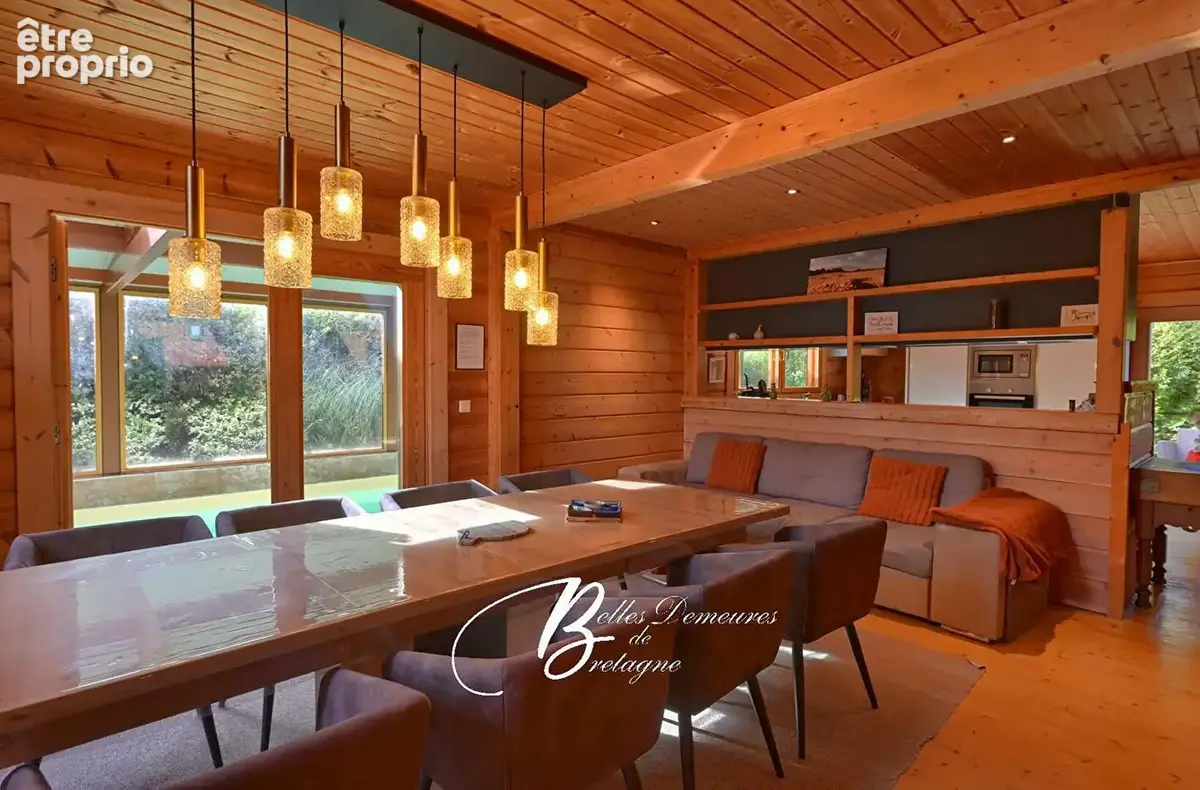 A vendre Maison en bois à Penvénan aux prestations haut de gamme avec piscine intérieure, à 800 m de la plage de Port-Blanc - photo 4
