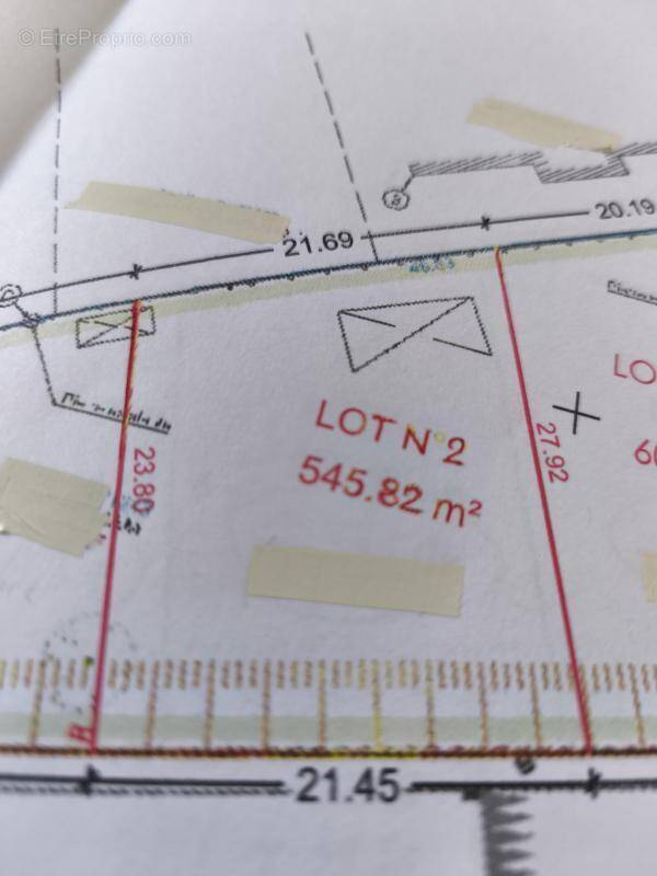 Terrain à PLUMAUDAN