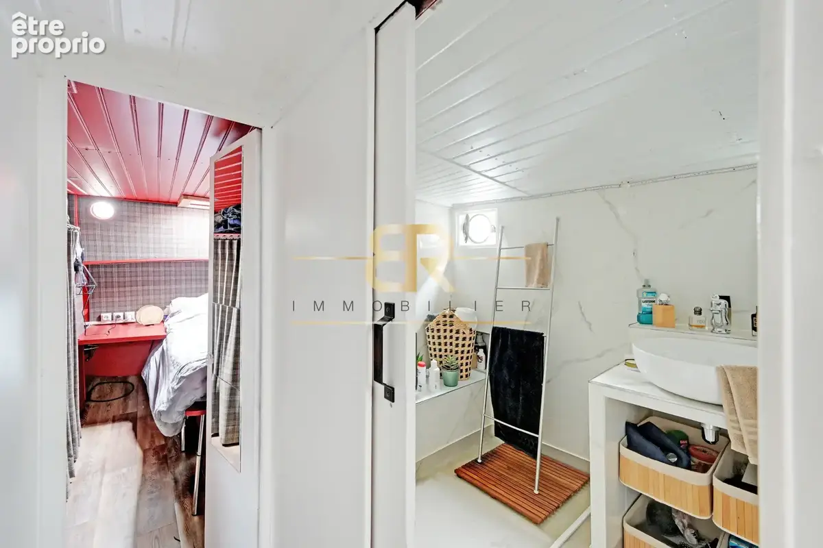 Exclusivité   péniche habitable d’environ 45 m2   paris 8e - photo 15