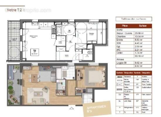 Appartement à BEAUNE