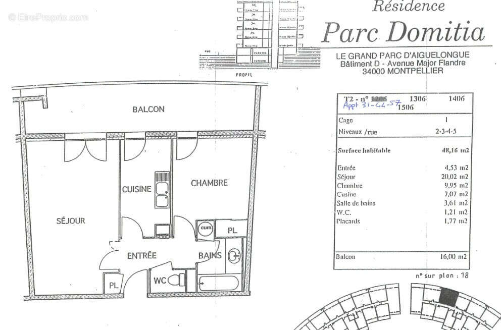 Appartement à MONTPELLIER