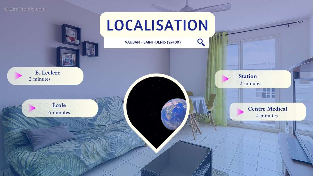 Appartement à SAINT-DENIS