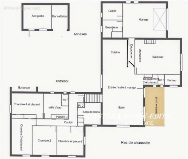 Maison d’architecte rénovée 280 M² - Sans vis à vis, calme, au fond d'une impasse - 9 Pièces -Garage -  Vue panoramique – Auch ( - photo 18