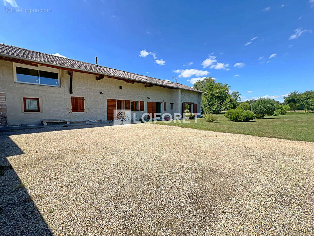Maison à CORMORANCHE-SUR-SAONE