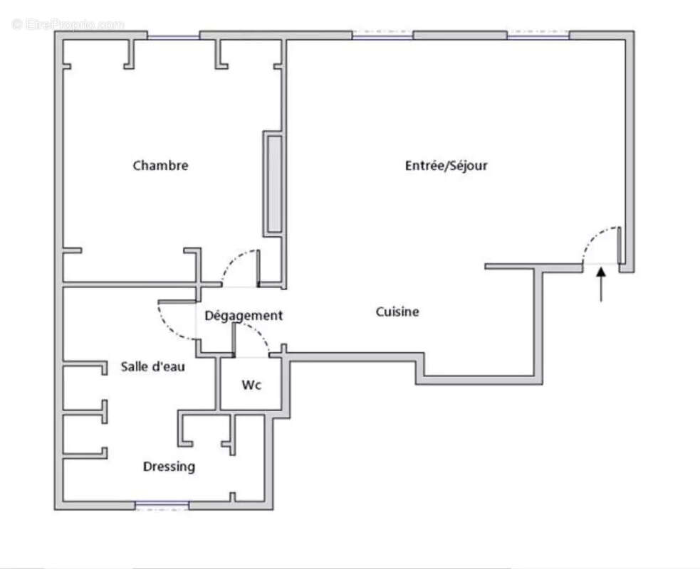 Appartement à PARIS-2E