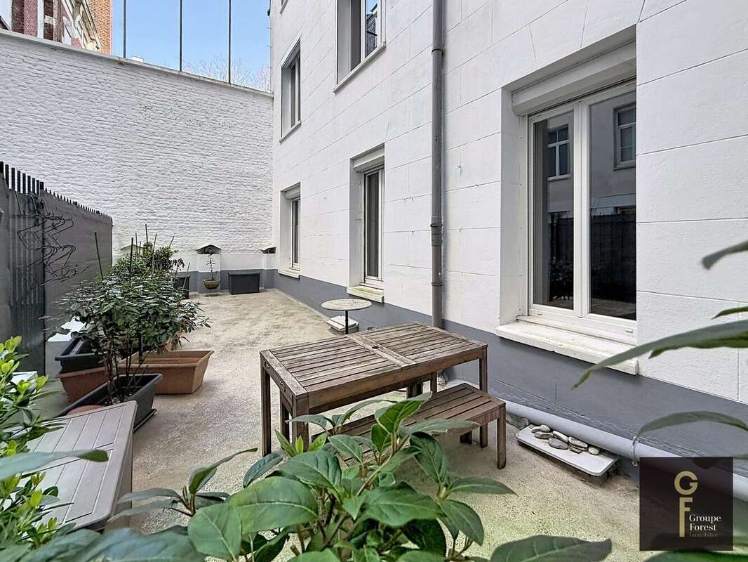 cour privée - Appartement à LA MADELEINE
