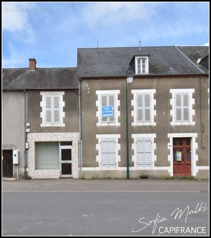 Maison + local avec appartement – fort potentiel à réinventer à vendre 8 pièces PREVERANGES (18) - photo 20