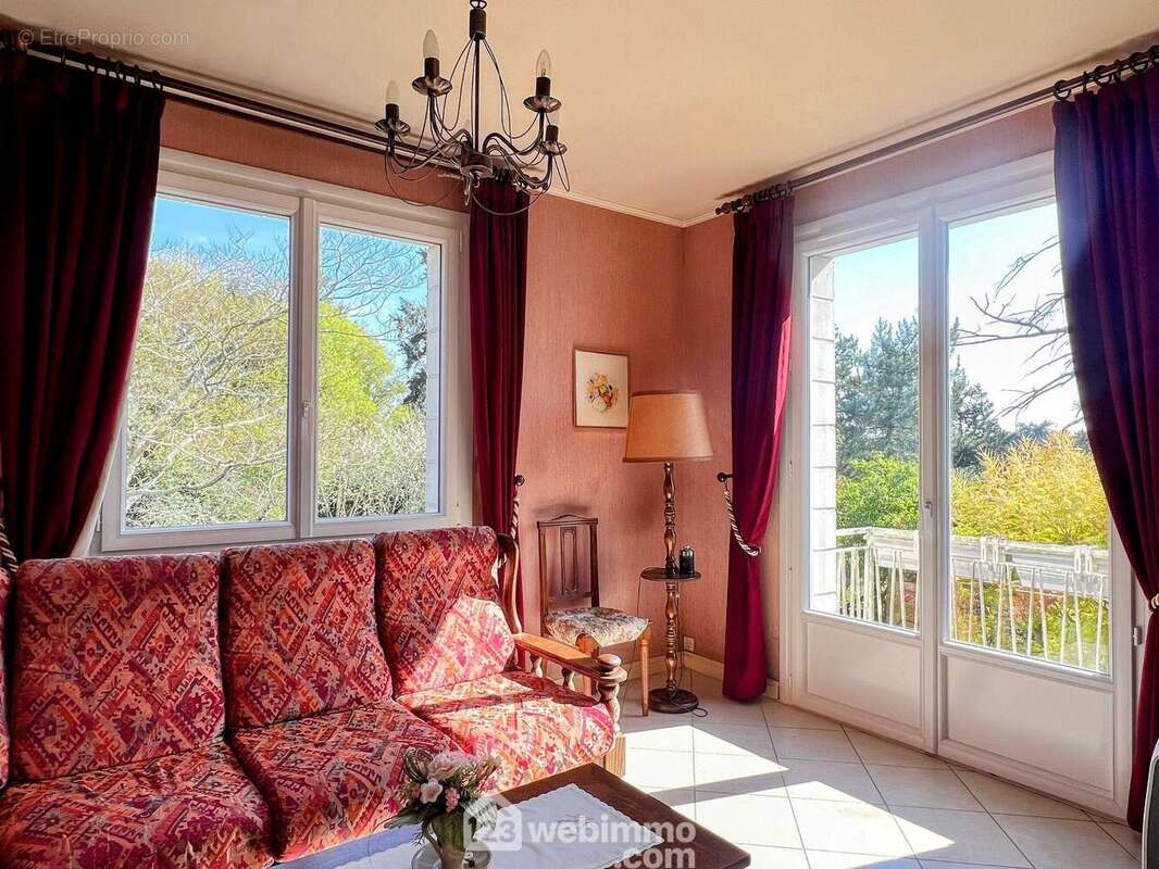 ... Et d'un salon baigné de lumière. - Maison à ANGERS