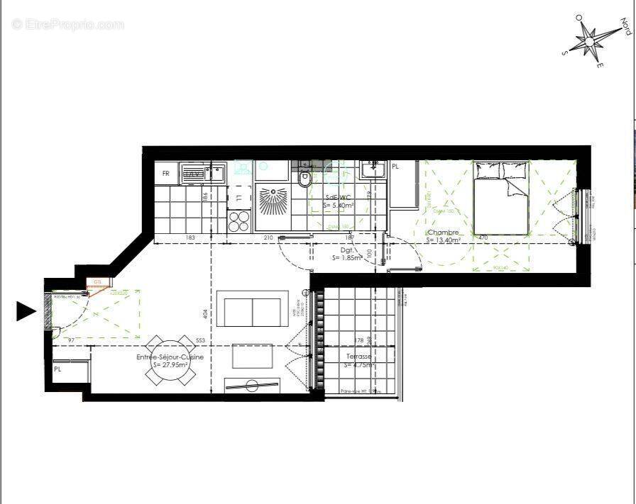 Photo 1 - Appartement à SAINTE-GENEVIEVE-DES-BOIS