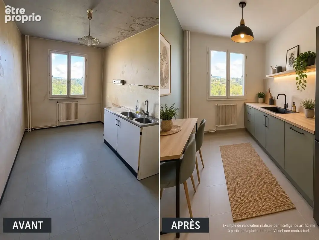 Appartement T3 secteur Château des Vergnes Clermont Ferrand - photo 2