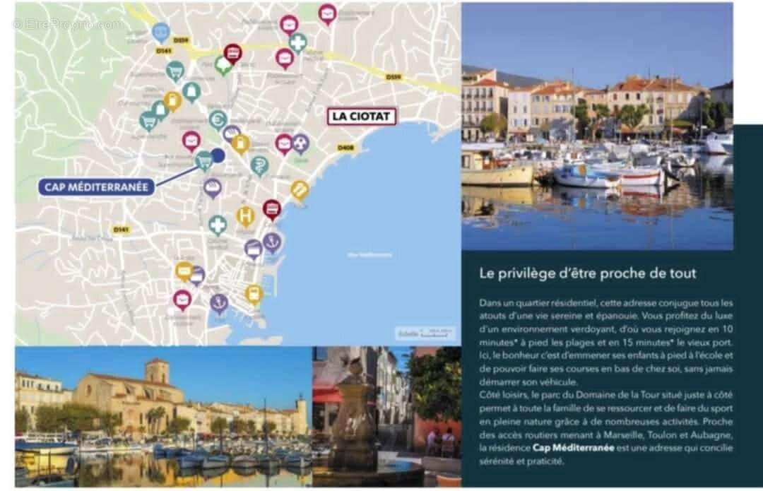 Appartement à LA CIOTAT