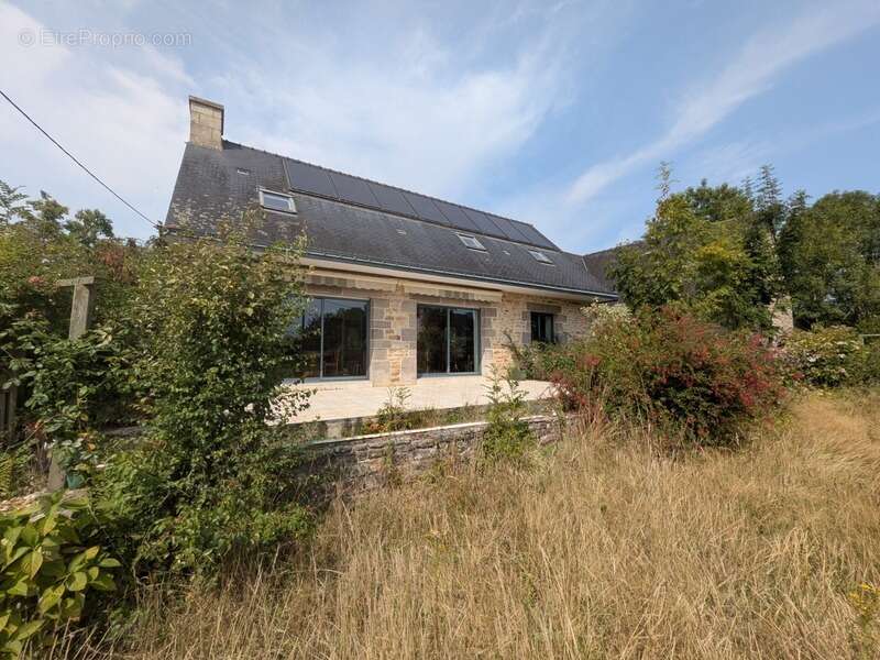 Saint caradec tregomel ensemble de 4 longeres de 438m² environ sur parcelle de 4400m² avec puits - photo 2