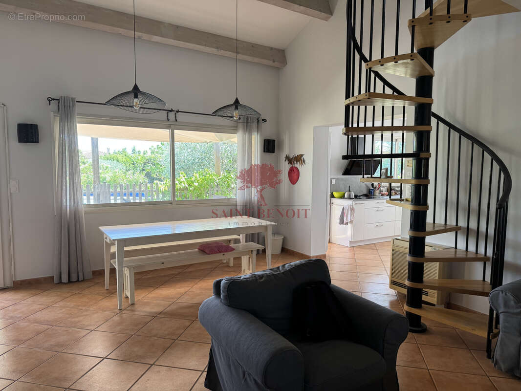 Saint-jean-de-fos agreable villa de type cinq pieces de plain pied - photo 4