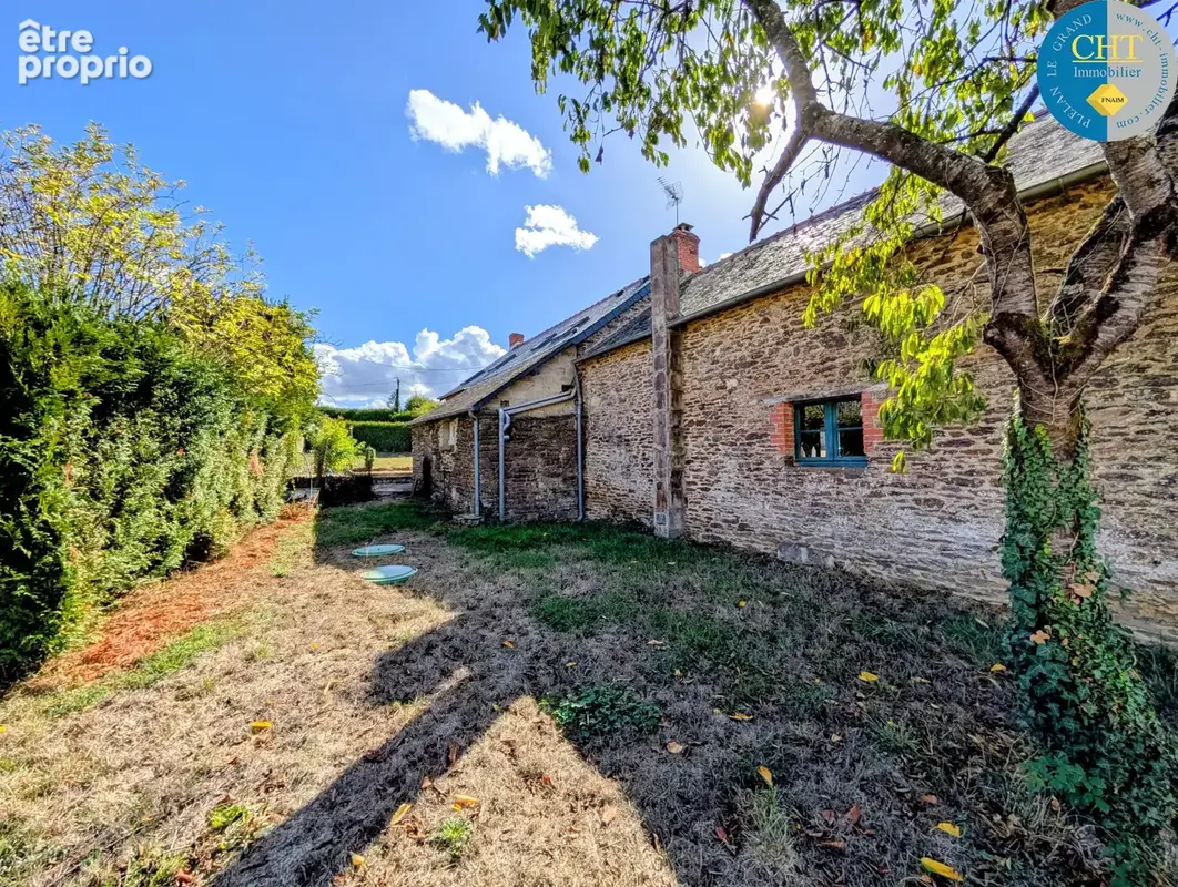 Ancien corps de ferme en pierres renove avec studio et dépendances à concoret (56430) avec cht immobilier - photo 29