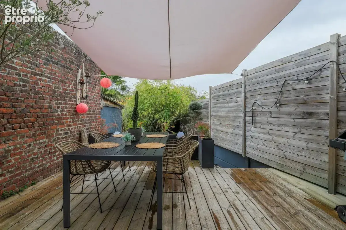 Seclin - maison de ville 155 m² - 4/5 chambres - terrasses - cave - photo 14
