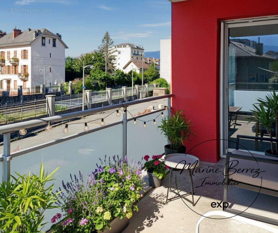 Balcon - Appartement à CHAMBERY