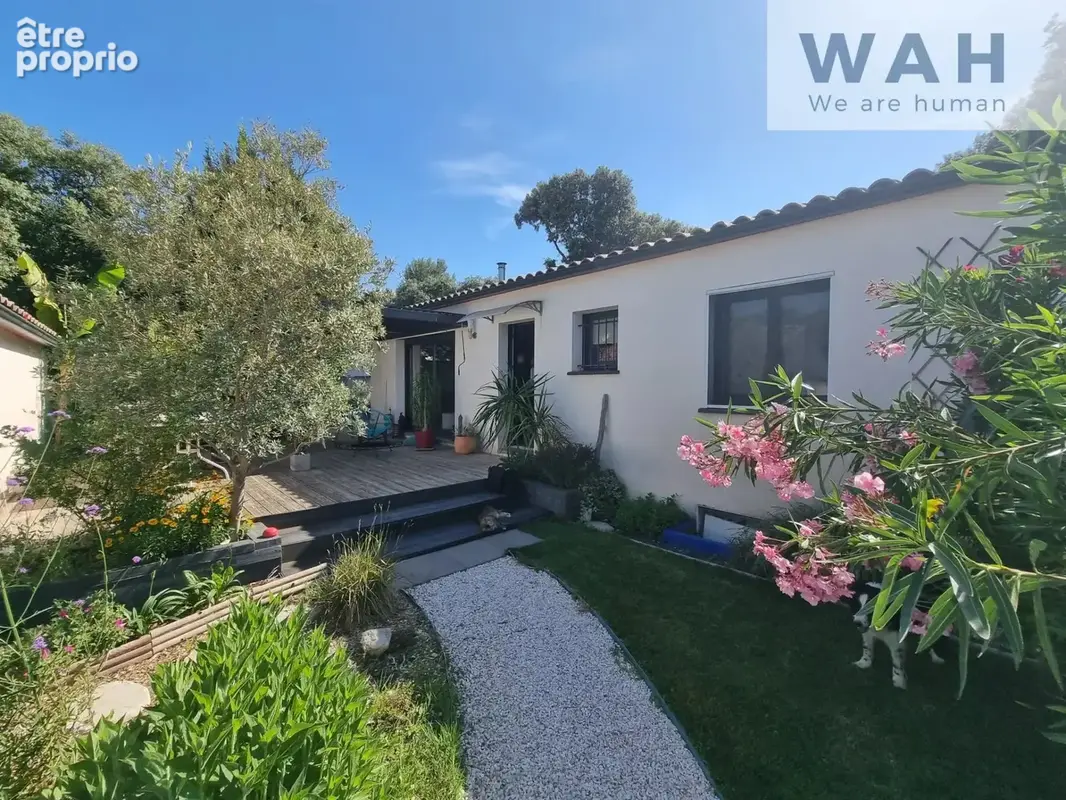 Maison plain-pied 86m2 4 pieces - 454m2 34160 montaud - photo 1