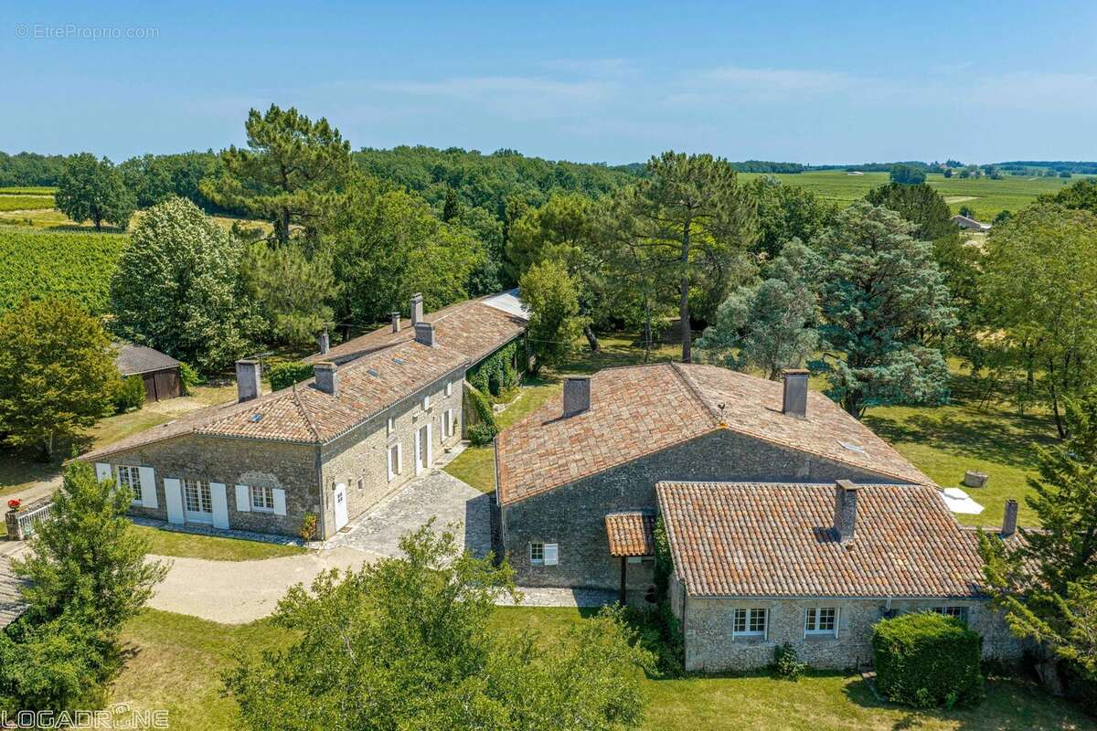 Superbe domaine de campagne avec trois habitations, piscine et court de tennis à seulement vingt minutes de Saint-Émilion - photo 2