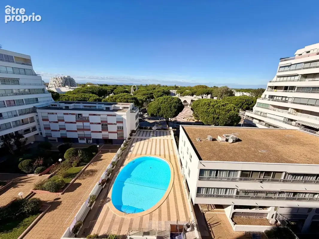 Appartement T2 de 61m2 en étage élevé avec vue dégagée - CENTRE-VILLE LA GRANDE MOTTE - photo 1