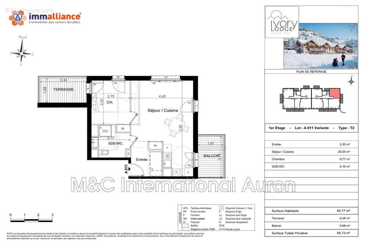 Appartement à SAINT-ETIENNE-DE-TINEE