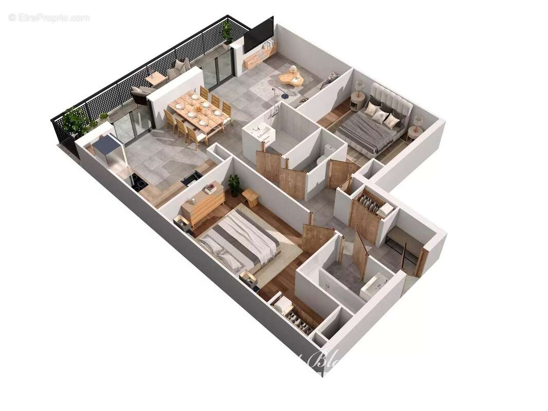 Appartement à SAINT-GERVAIS-LES-BAINS