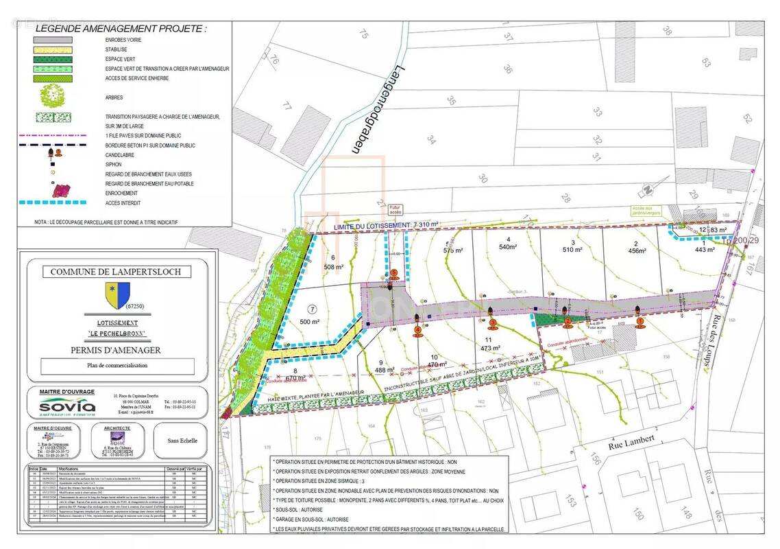 Terrain à LAMPERTSLOCH