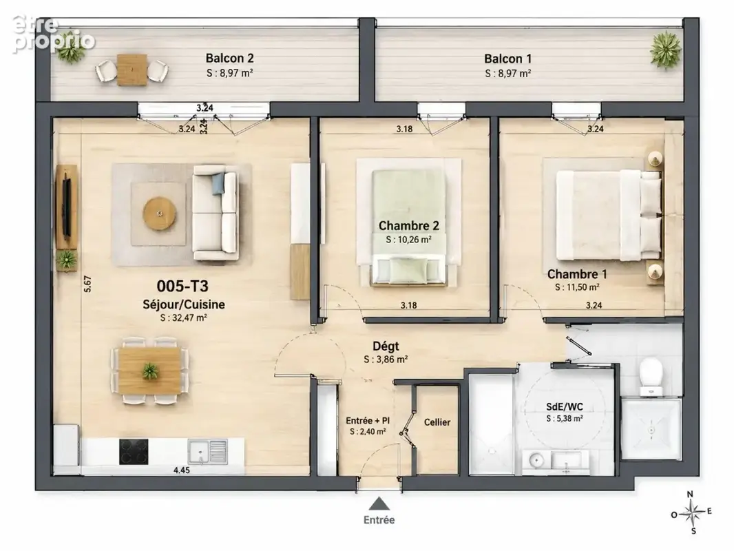 Photo 1 - Appartement à LEUCATE