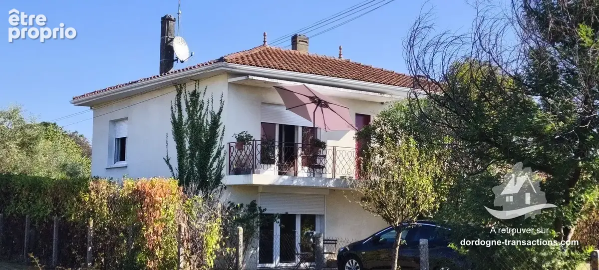 Façade avant - Maison à COUTRAS