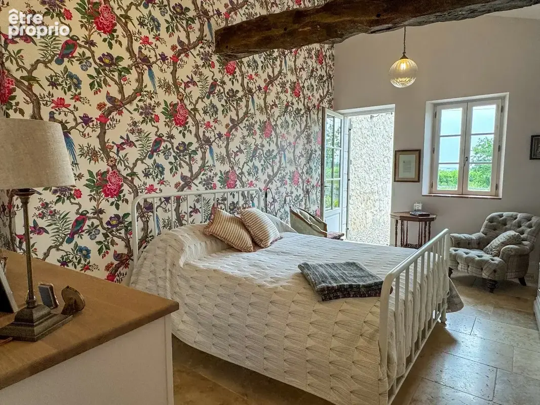Idylle rurale, somptueuse maison en pierre sur 1,8 hectares de terrain - photo 12